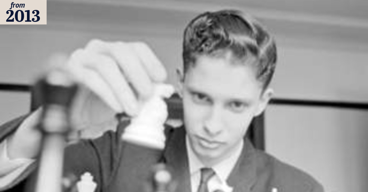 Chess prodigy did his own tour of duty